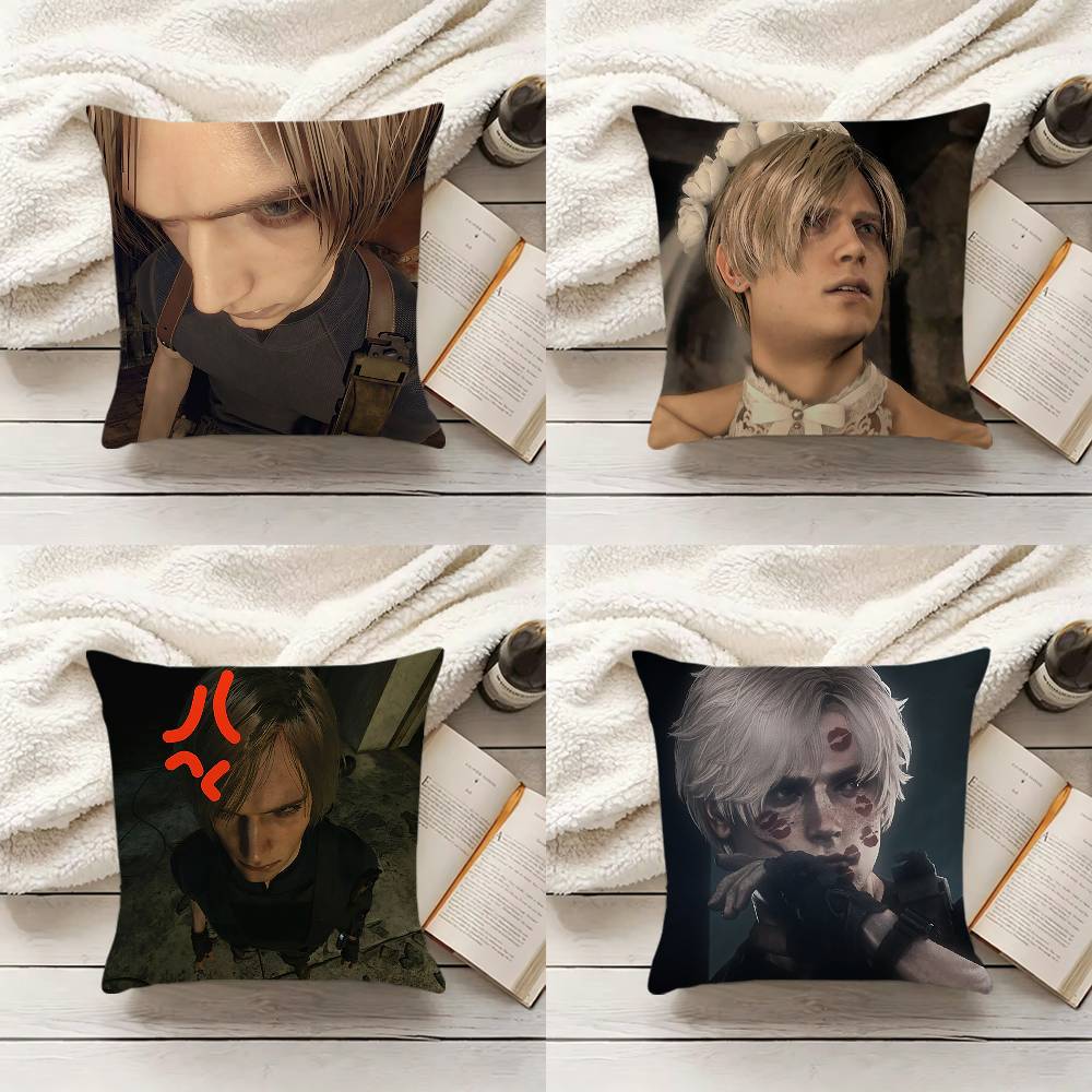 Home Textiles Là Gì - E-Evil G-Game L-Leon K-Kennedy Yastık Kılıfı