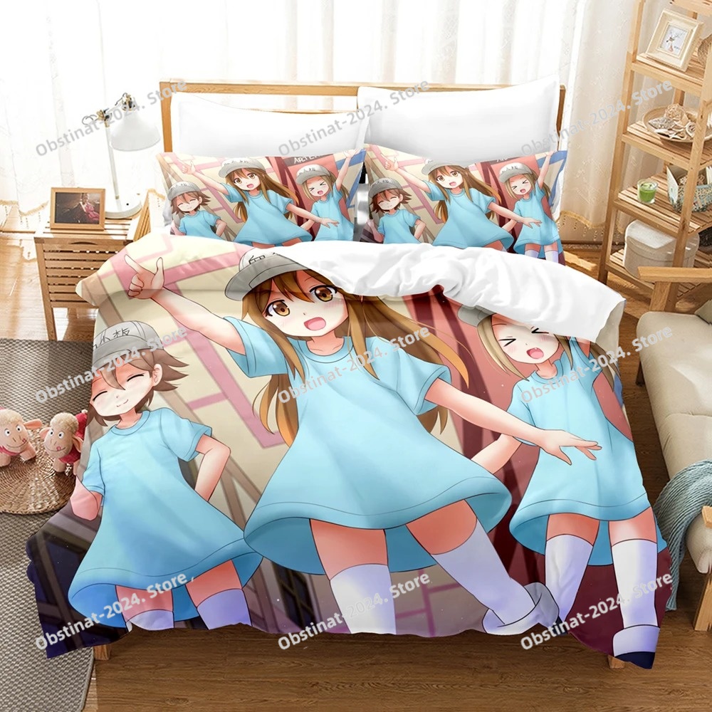 Home Textiles Images - 3D Baskılı Hücreler İşyerinde Çizgi Film