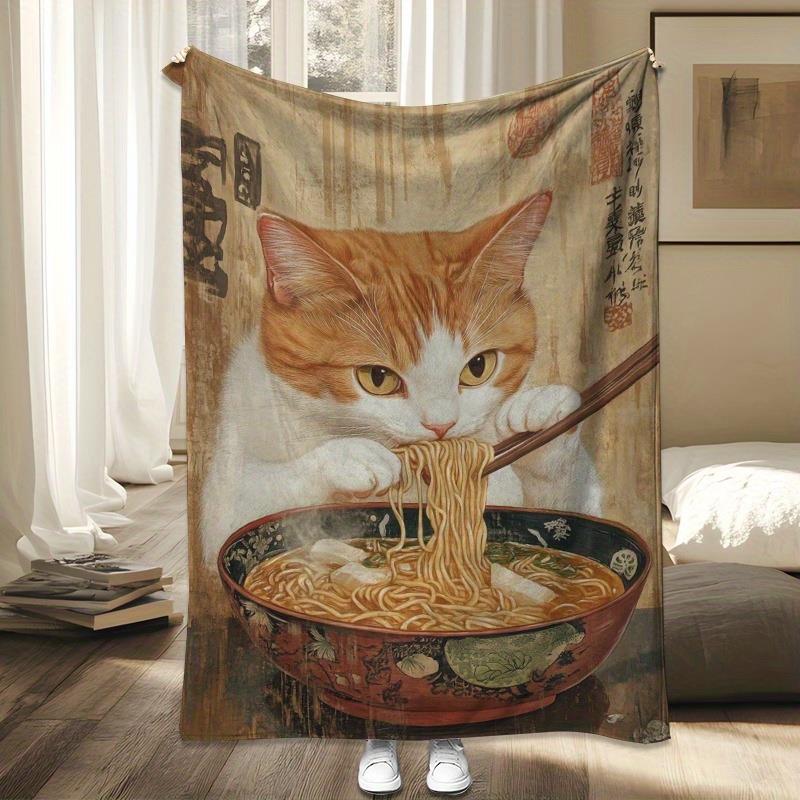 Home Textiles Images - Sarı bir kedi olan anime resmi