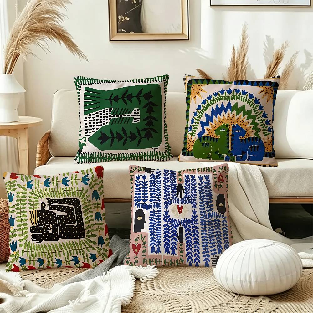 Home Textiles Egypt - Antik Mısır Kaplan Leopar Akçaağaç Tasarım