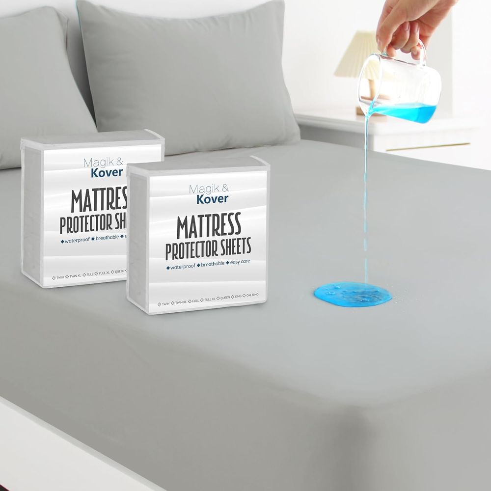 Mattress Protector Waterproof - İkiz Boy Su Geçirmez Yatak Koruyucu,