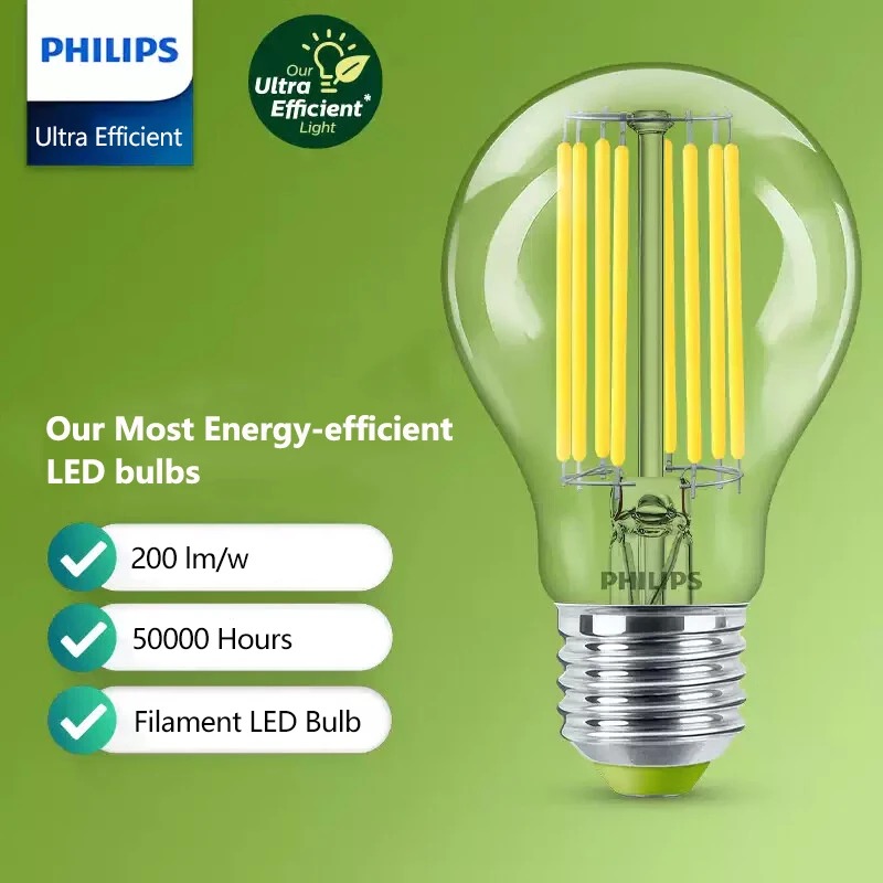 Philips Bulb Led Classic - Philips Ultra Verimli LED Filament Ampul