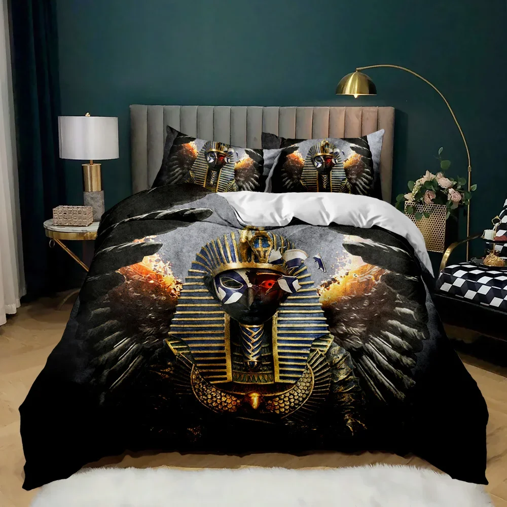 Home Textiles Egypt - Firavun 3D Antik Mısır Kabile Rahat