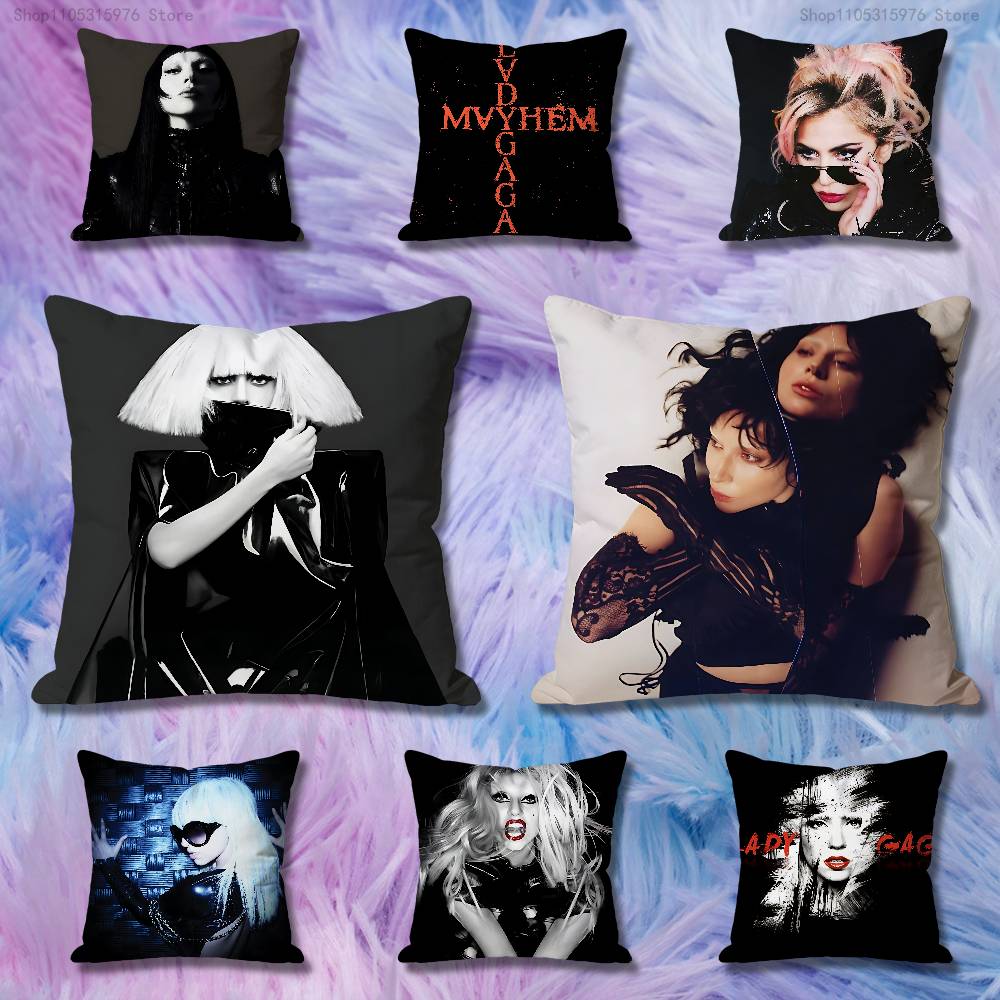 Home Textiles Là Gì - L-Lady G-Gaga MAYHEM Çeşitli Boyutlarda Kare