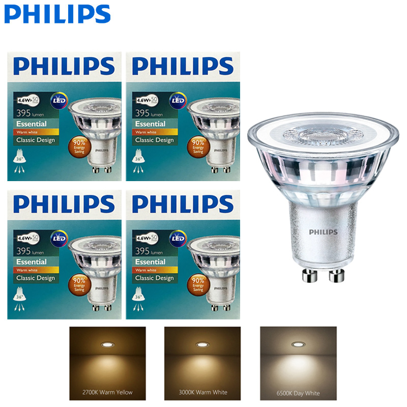 Philips Bulb Led Classic - Philips 4.6W Essential LED Gömme Tavan