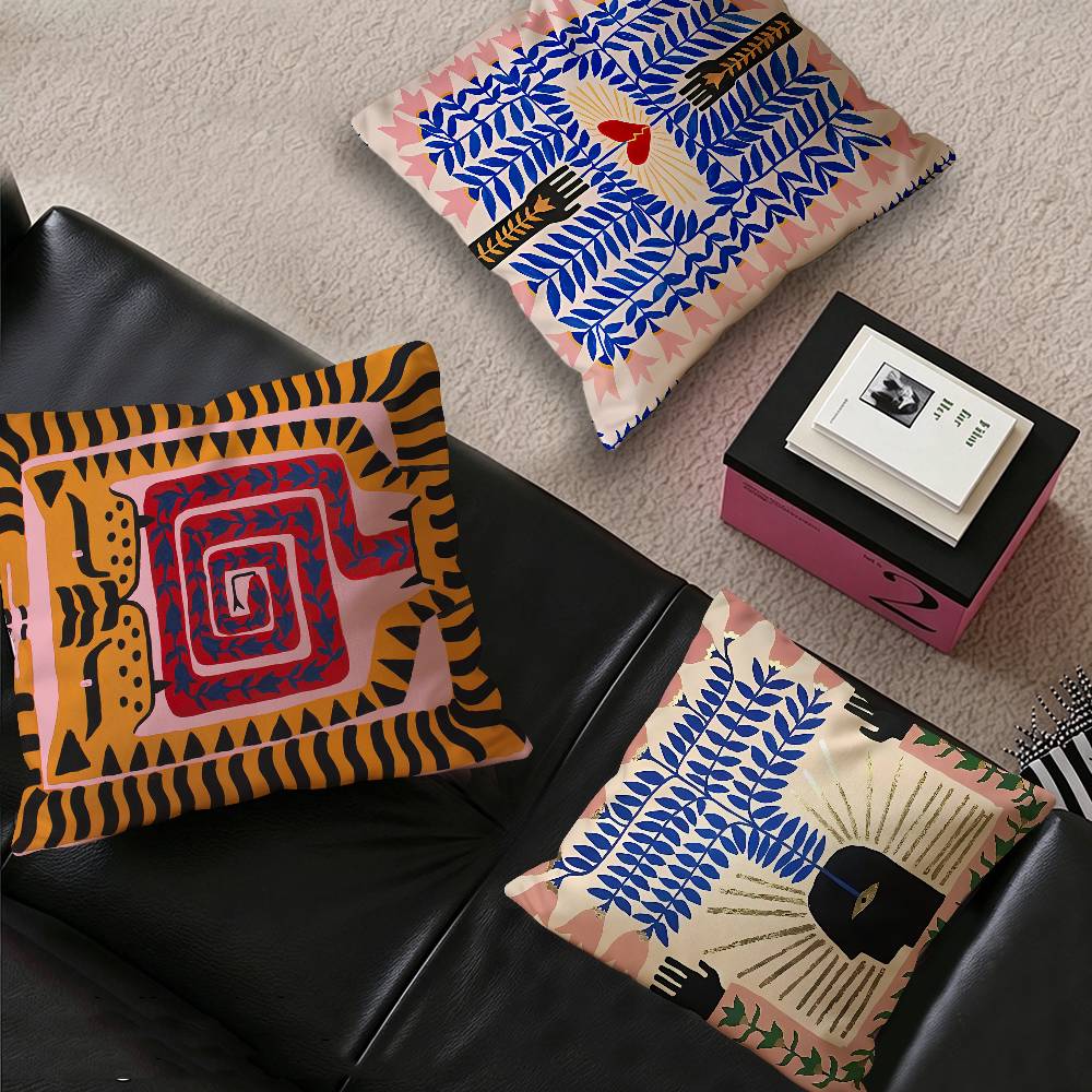 Mısır renkli soyut kaplan mind - Home Textiles Egypt incelemesi ve fiyatı