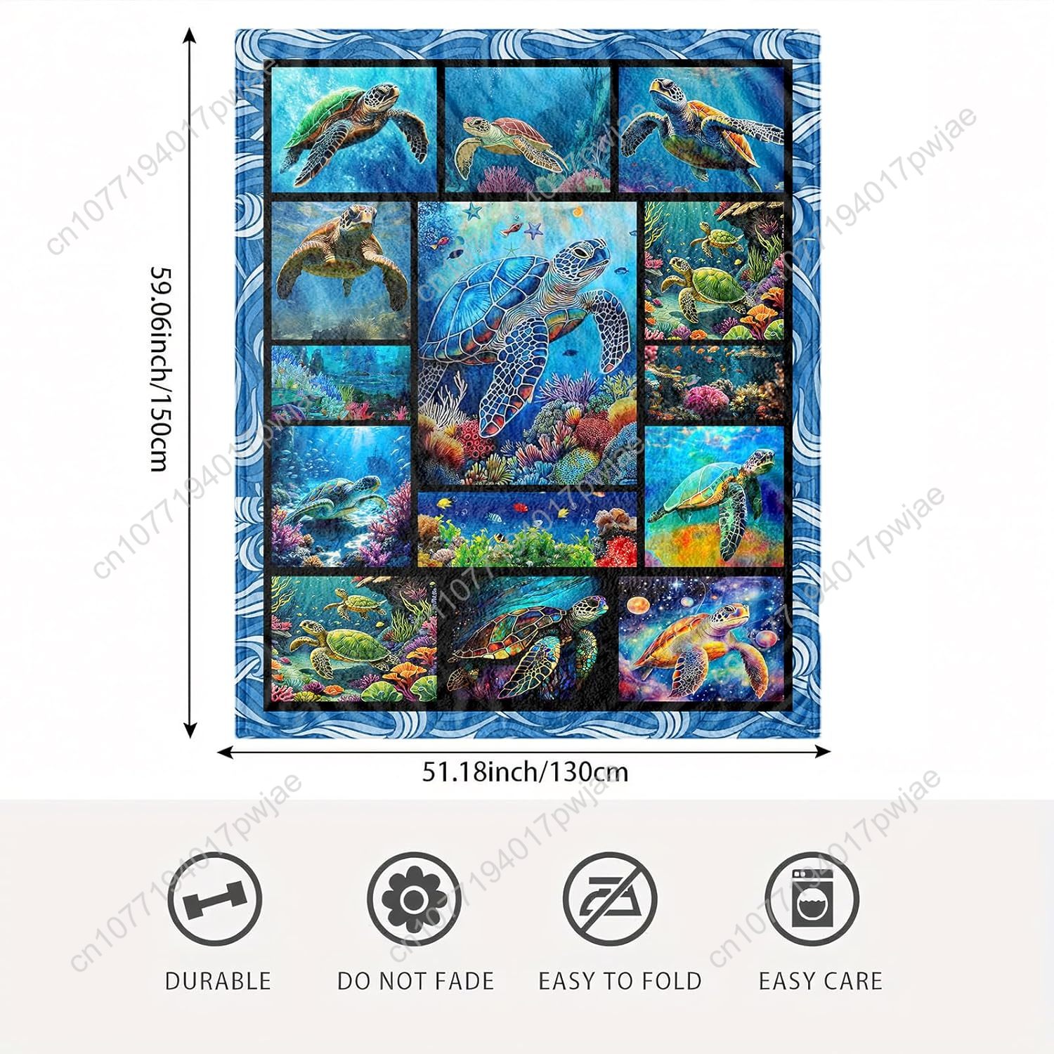 Deniz Kaplumbağası Flanel Batt - Home Textiles Towel incelemesi ve fiyatı