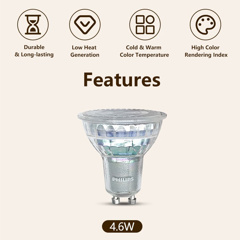 Philips LED GU10 PAR16 Essenti - Philips Bulb Led Classic incelemesi ve fiyatı