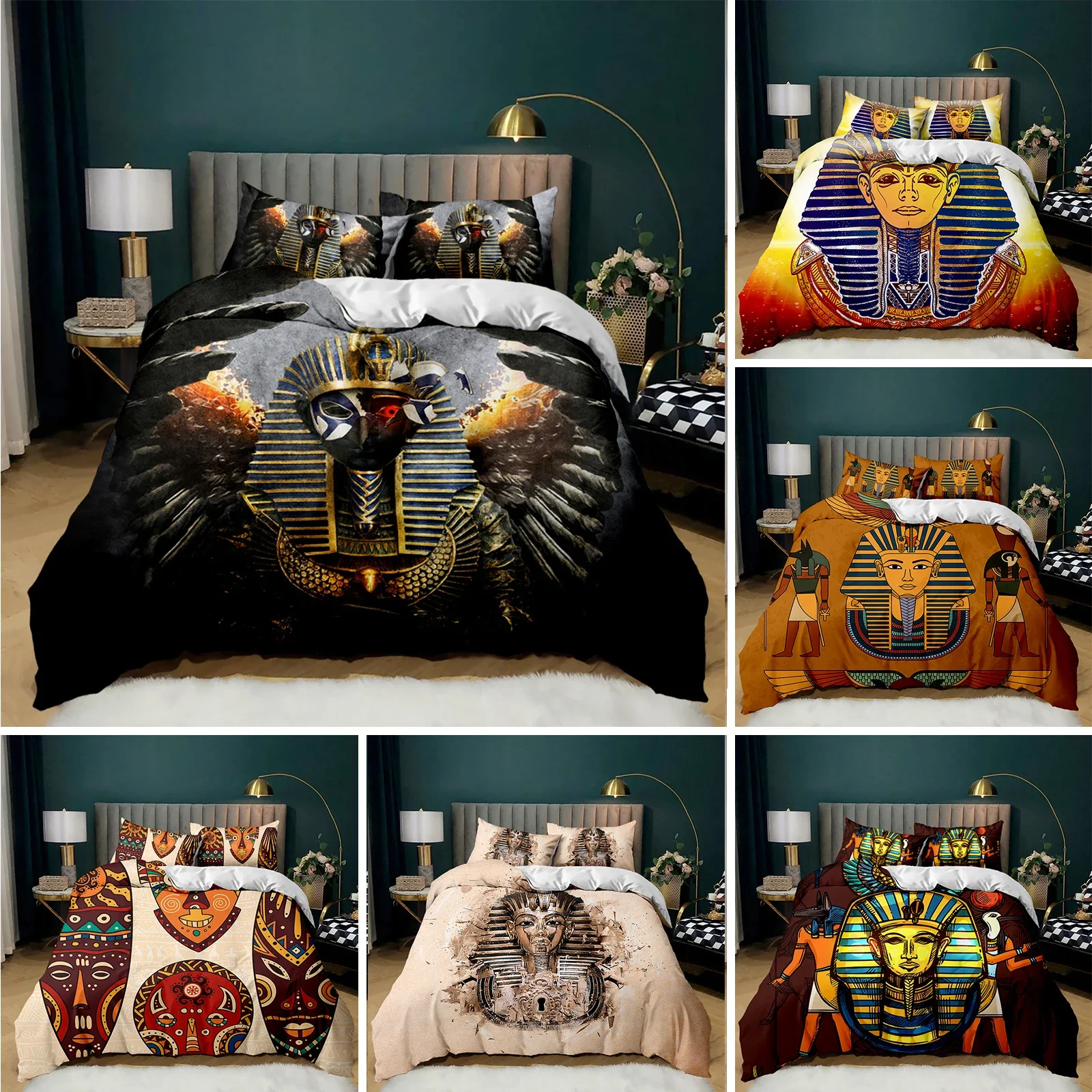 Firavun 3D Antik Mısır Kabile  - Home Textiles Egypt incelemesi ve fiyatı