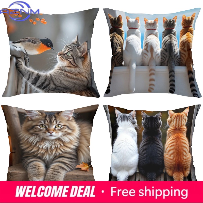 Ev İçin Farklı Kedi Görselleri - Home Textiles Images incelemesi ve fiyatı