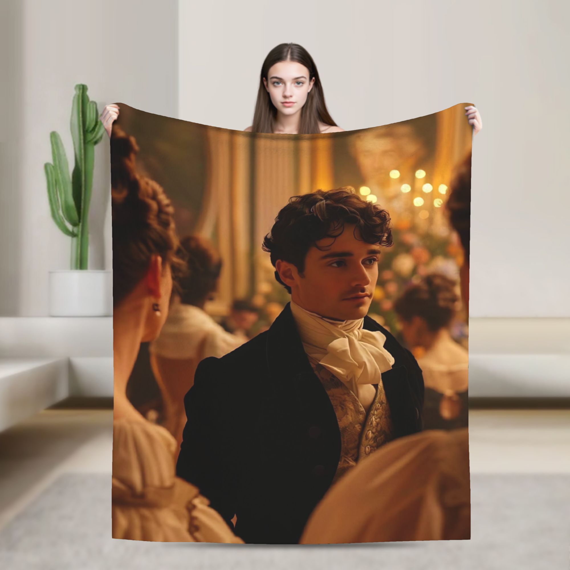 İsa'nın komik resmi, flanel ba - Home Textiles Images incelemesi ve fiyatı