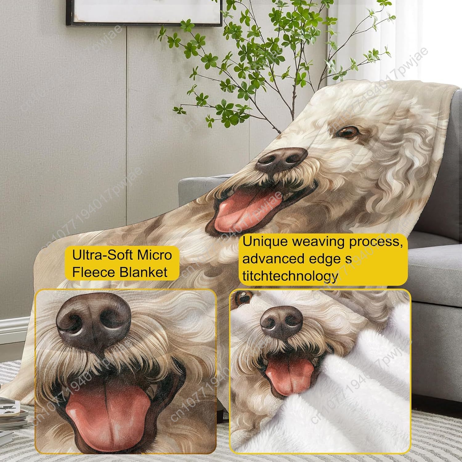 Neşeli Kaniş Portre Battaniyes - Home Textiles Towel incelemesi ve fiyatı