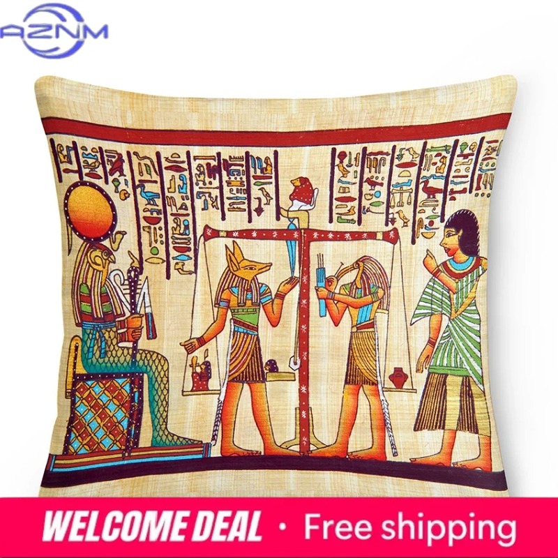 Mısır Yastık Kılıfı Antik Mısı - Home Textiles Egypt incelemesi ve fiyatı
