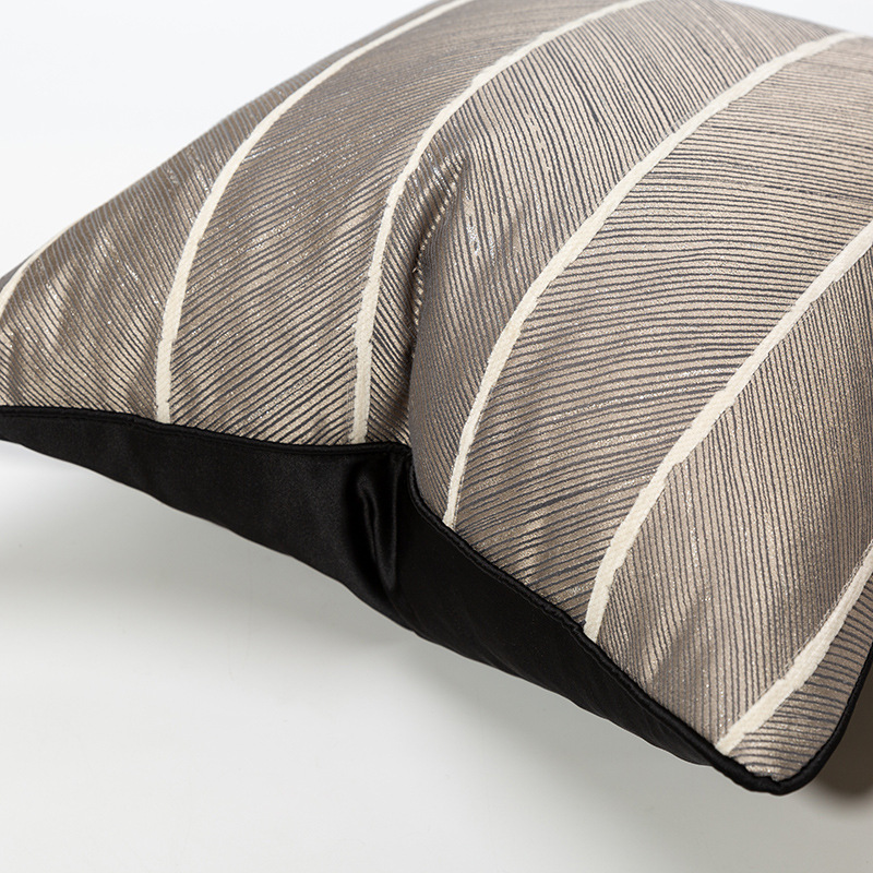 Siyah beyaz jakarlı lüks atmak - Pillow Cover 20X20 incelemesi ve fiyatı